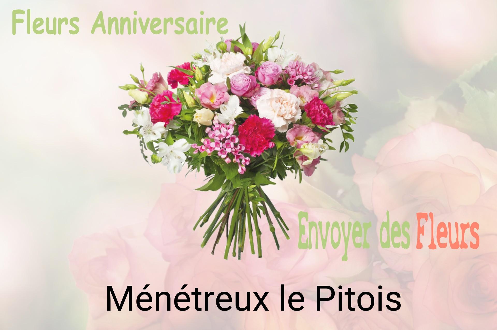 Bouquet de fleurs d’anniversaire livré à Ménétreux-le-Pitois