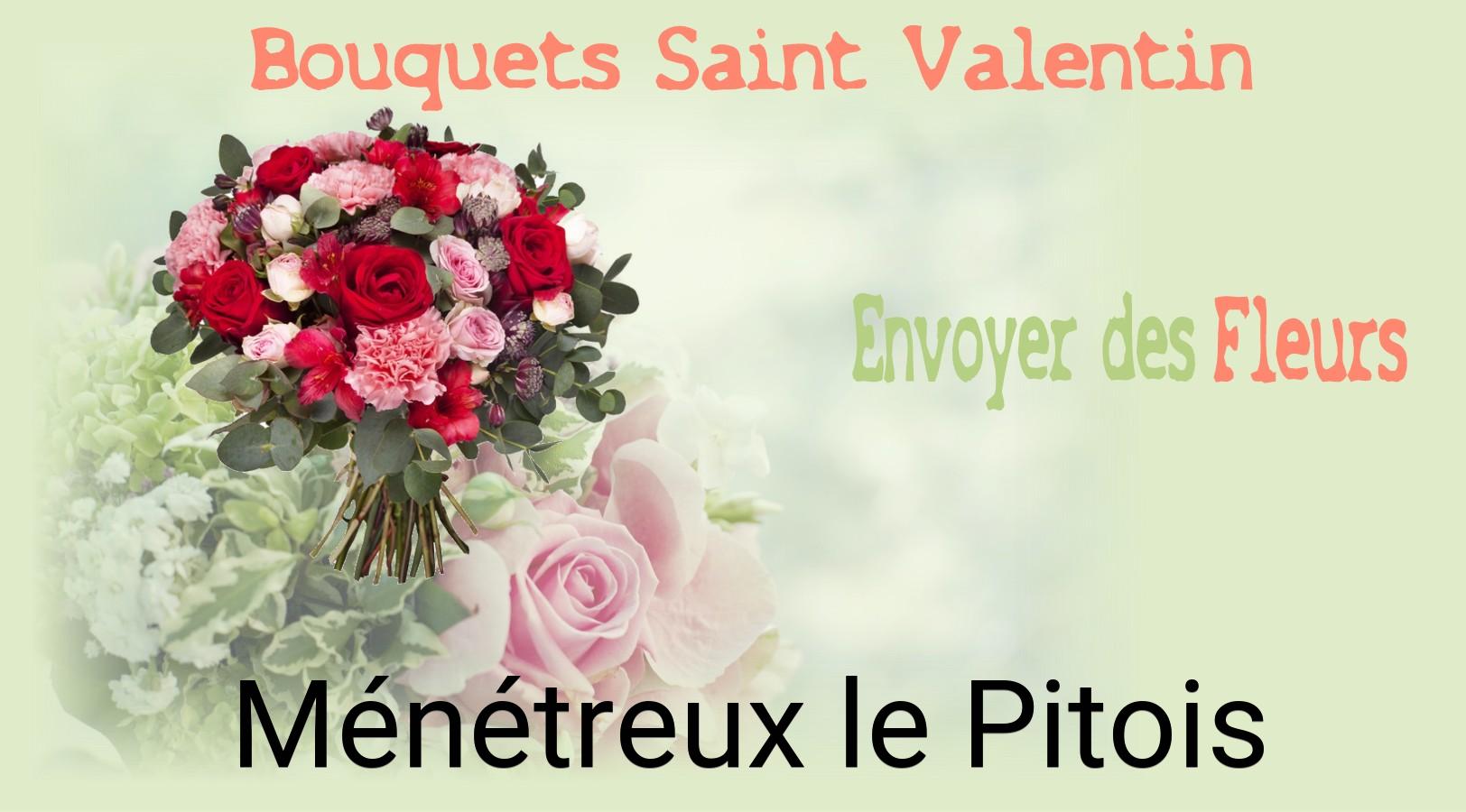 Roses de Saint-Valentin livrées à Ménétreux-le-Pitois